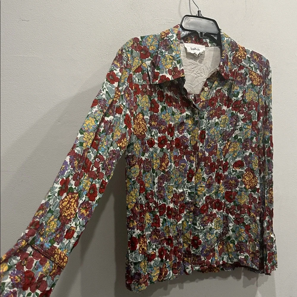 ba&sh Floral Multicolor Blouse - Picture 4 of 12